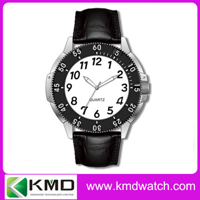 2013新款黑色商務男士石英手表 優質廠家批發首選
